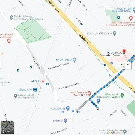 5 Minuti Dall'istituto Ortopedico Galeazzi - Silenzioso Con Cucina, Wifi E Netflix * Milano