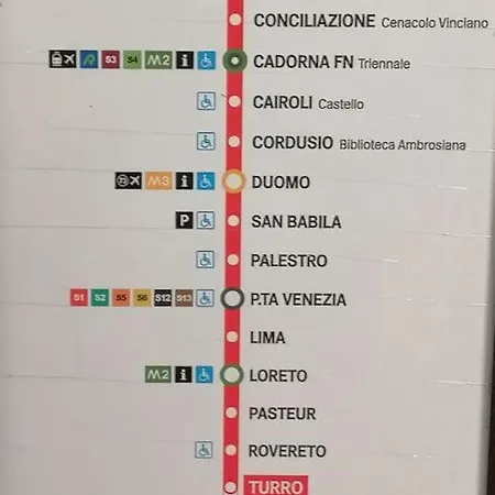 New Cozy 7 Metro Stops To Duomo! * ミラノ