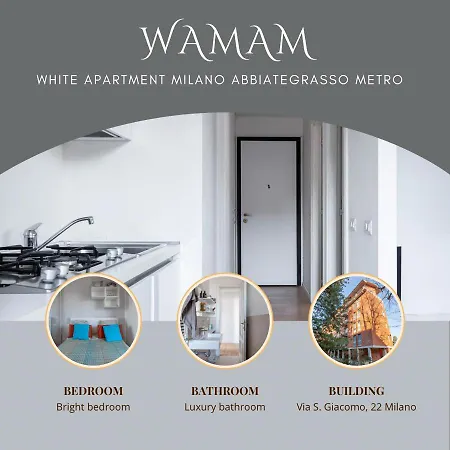 Lejlighed Wamam - White Abbiategrasso Metro Milano