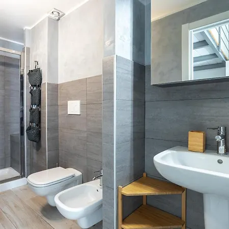 Navigli-duomo Exclusive Design Loft Su Due Piani Con Wifi 公寓 *