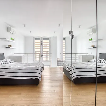 公寓 Just Urban - Stylish Duplex With Terrace - 10 Min Porta Romana *