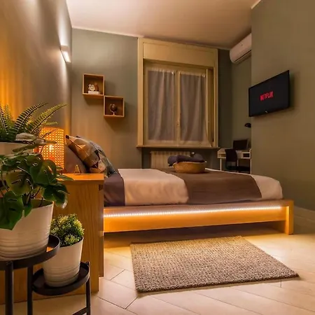 公寓 Charmy & Cozy Panoramic Flat 50m From M4 Stop 米兰