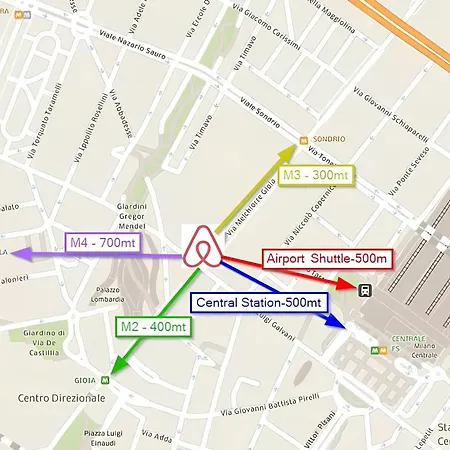 Ourjoy & Skyjoy Condo Units - Via M Gioia, 47 - Strong Wifi, 1 Private Parking, Central Station, Milan Apartment Milan