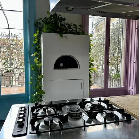 아파트 Attico Incantevole In Centro Citta Con Terrazzo Vicino Alle Sfilate Di Moda *