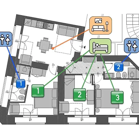Stayeasy Filzi11 - 3 Bedrooms, 2 Baths - Station Milánó