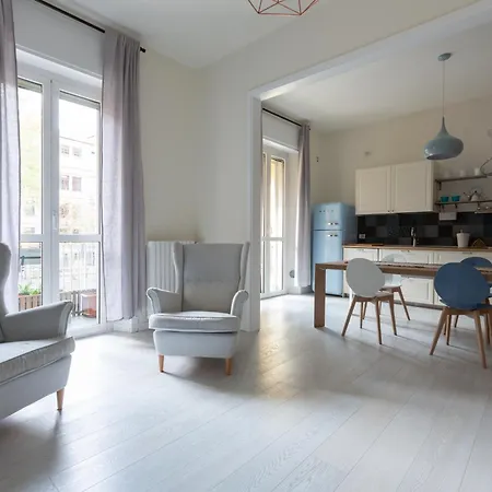 아파트 Porta Volta Bright And Roomy Flat 밀라노
