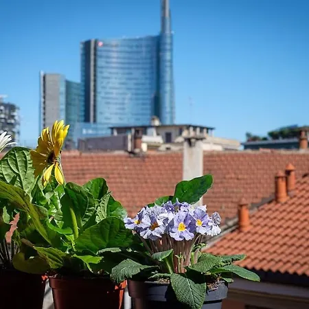 Апартаменты Ht Moscova Skyline View Милан