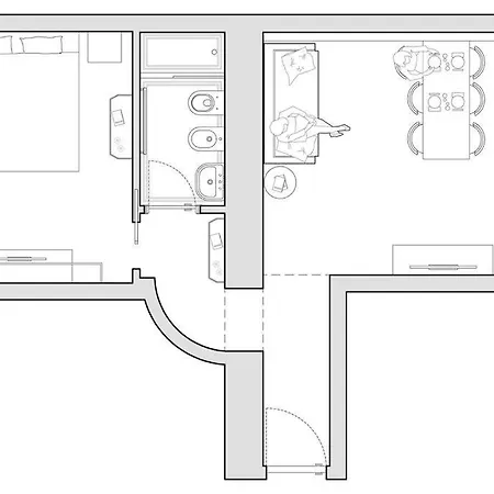 Apartment Yellow House By Costanza