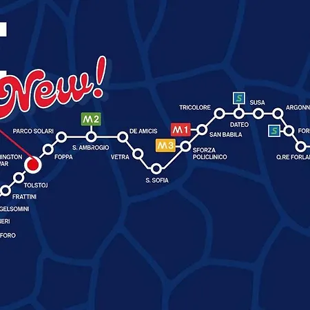 Flat In Tortona Navigli M4 Foppa Fashion Design District 公寓 *