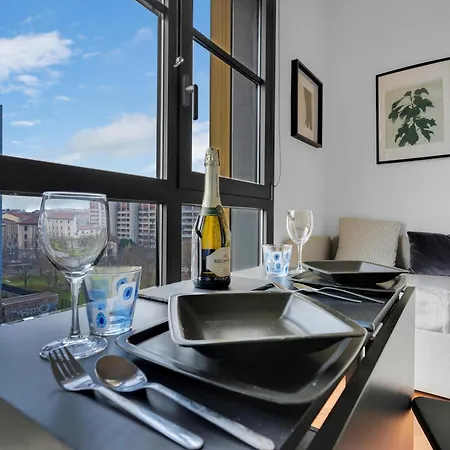 Sa28 -porta Romana- Luxury With View- Lägenhet Milano