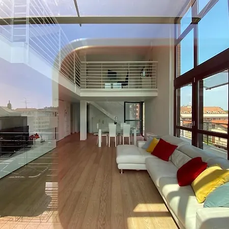 Penthouse Luce Near Metro-bus-tram * Mediolan