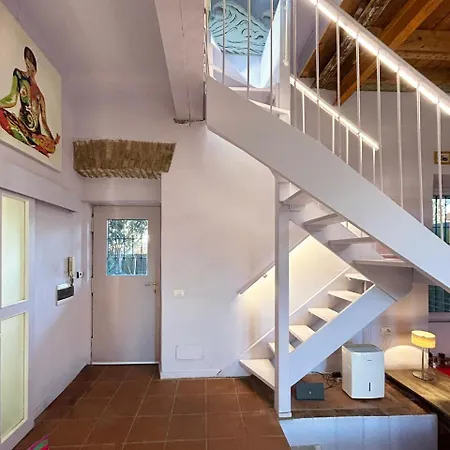 With Terrace And Loft With Garden In Naviglio Pavese