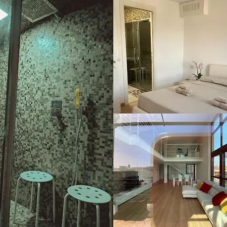 Penthouse Luce Near Metro-bus-tram Apartament Mediolan