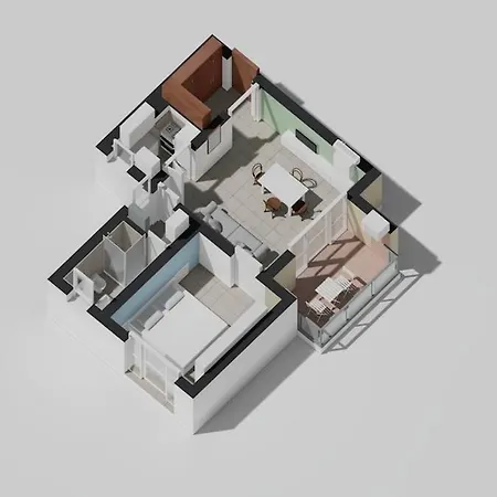 Easy Parking - 5 Min To Metro - Balcony - Quiet דירה