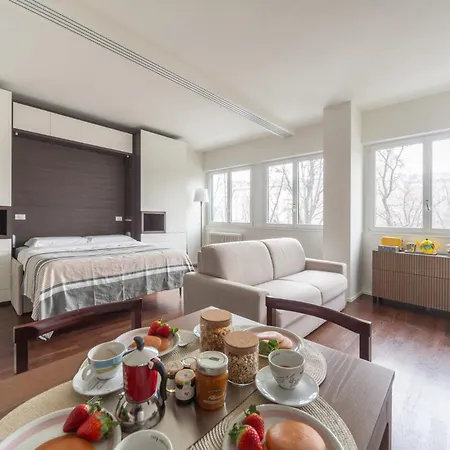 公寓式酒店 Charming & Bright Near Milan's Fashion District
