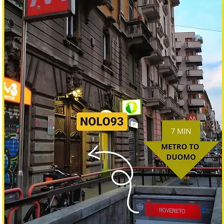 Nolo93 Attic Right In Front Of The Metro Station To Duomo * ميلان