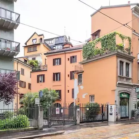 아파트 Crocetta Soprano, 10 Minuti Dal Duomo 밀라노