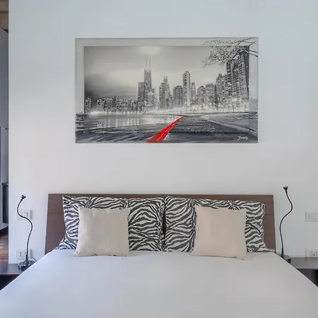 Appartement Design Loft Certosa, 4 Posti, 5 Min Da Rho Fiera
