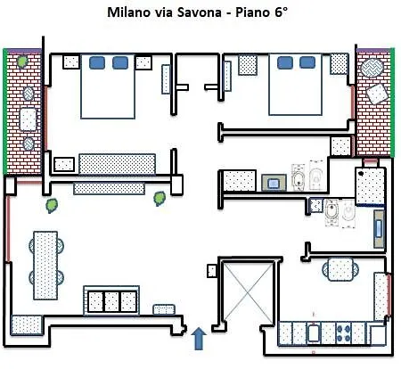Mm House Tortona Apartman Milánó