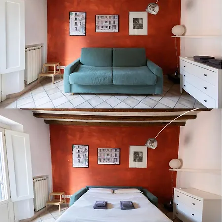 Elegant Naviglio Cool Area Large 5 Pax With Elevator Appartamento *