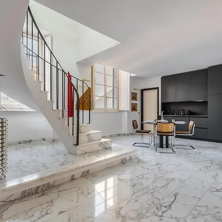 Duomo3'-skylight-idropool-private-cinema-freepark Apartmán Milán