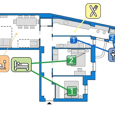 Stayeasy Crocetta - Duomo Walking, 2 Bedrooms 2 Baths アパート ミラノ