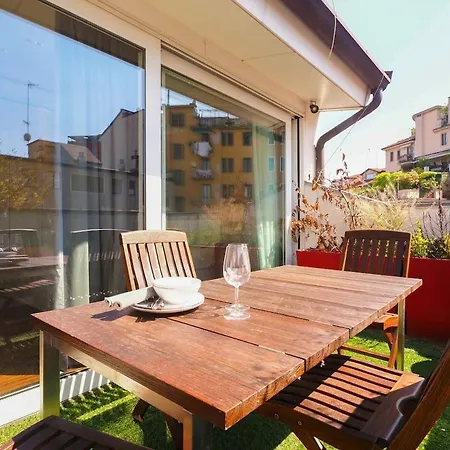 Lejlighed Contempora - Attic With Terrace In The Heart Of Porta Romana *