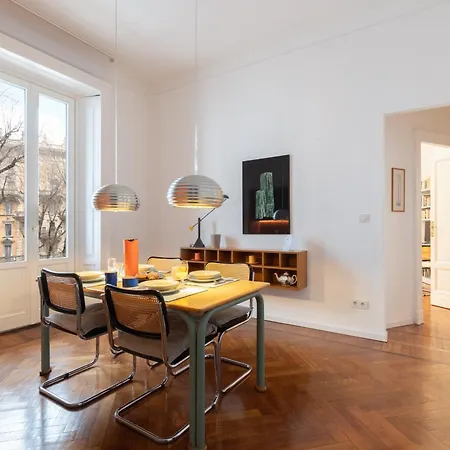 Chic Design 80 Sqm - Sleeps 6 - Metro 2 Min Milão