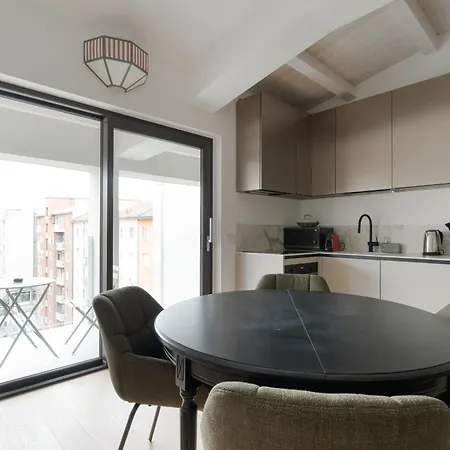 شقة Guesthost - Modern Terrace Flat In Solari Area *