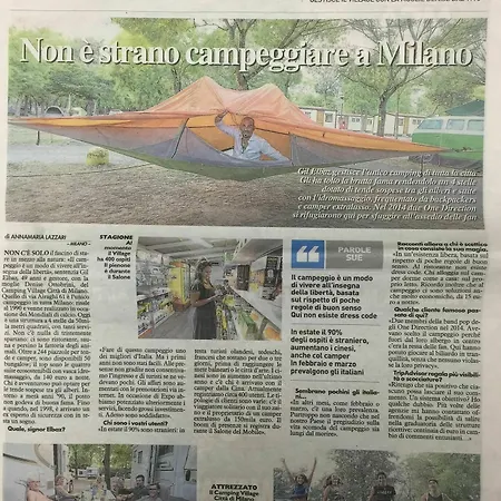 Village Citta Di Kamp alanı Milano