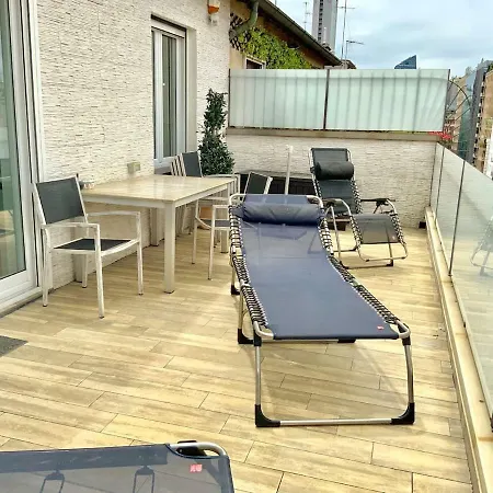 With Amazing Terrace Near Central Station Mediolan