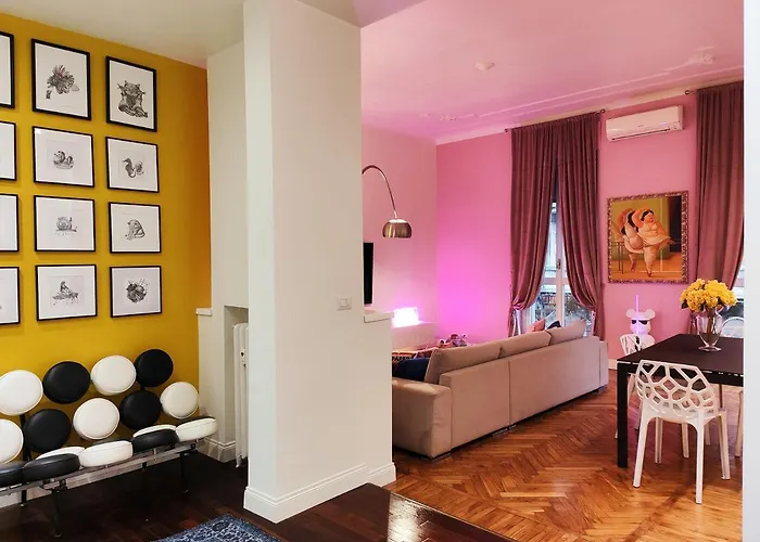 דירה Designed Pop 2 Bedrooms, 2 Baths In Center - Wifi, Ac, Steps From Subway M1 And M2, Station And Airport Connected