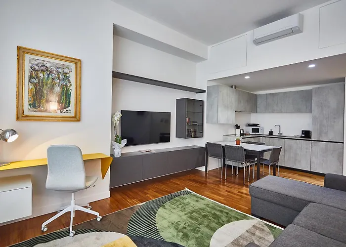 Apartman Moderno Trilocale Moscova Brera Milánó