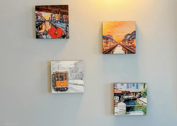 아파트 Torre 24 - Luxury Naviglio 밀라노