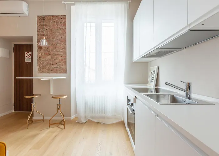 Raffinato E Stylish Monolocale Milanese * Milánó