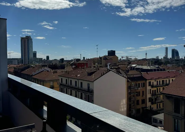 Apartmán Isola- Attico Con Balcone Milán