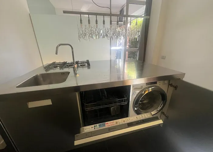 Lägenhet Private Garden Apartment, Navigli, 24h Security *