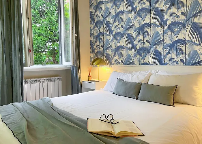 Blue Palm Jungle Self Checkin Design *