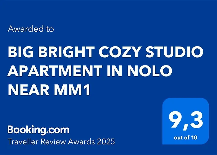 公寓 Big Bright Cozy In Nolo Near Mm1
