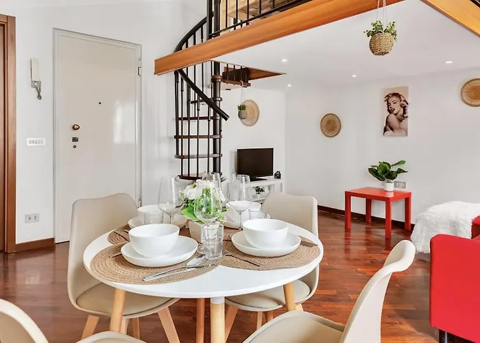 Loft 4 Posti Letto, Duomo 15' - Linate 15' Metro M4 Milaan