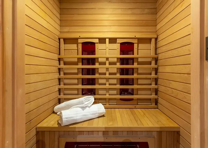 شقة Wellness - Spa, Sauna & Gym Experience *
