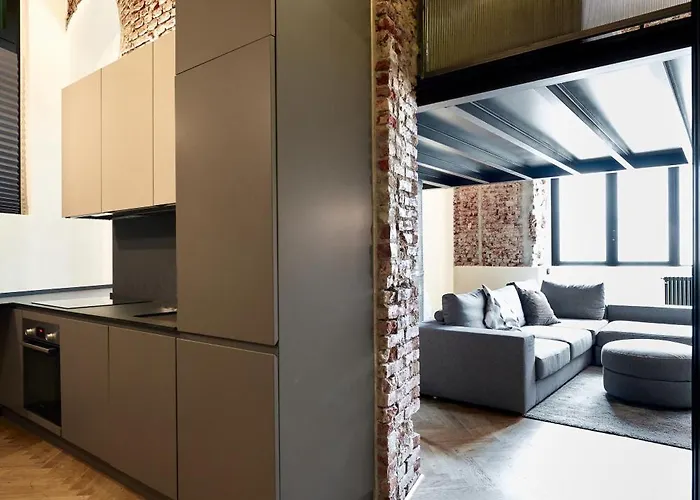 Isola Stylish Loft In Lägenhet Milano