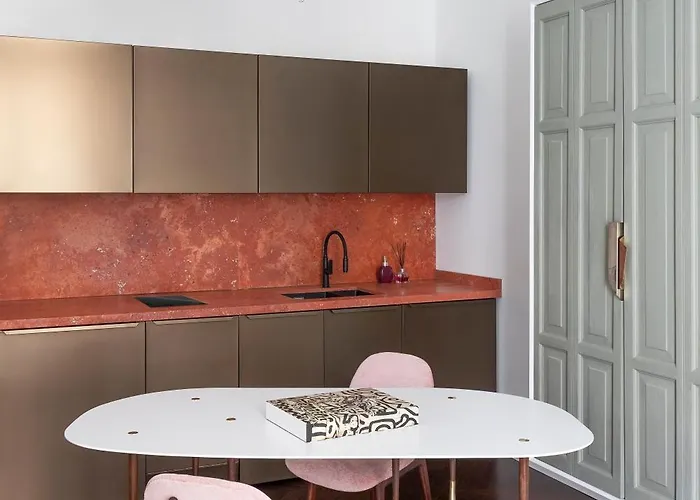 Apartamento Nolo Eleganza Con Balcone E Design Milán