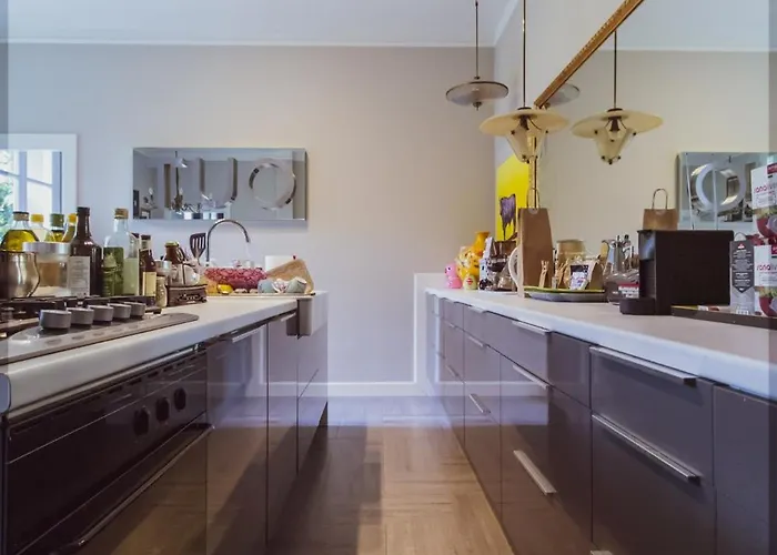 Designed Luxury Loft With Private Exclusive Garden Villa Milan