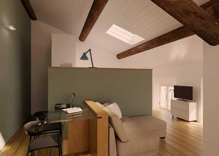 Splendida Mansarda Via Solferino In Brera 아파트 *