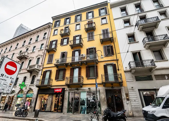 Luxury Via Torino Piazza Duomo 2 Pax Wi-fi Lägenhet *