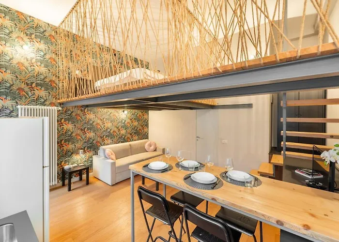 Daire Jungle Loft Near Duomo & Rho Fiera *