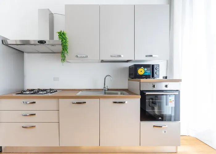 Duomo 7 Min - Design With Parking 公寓 *