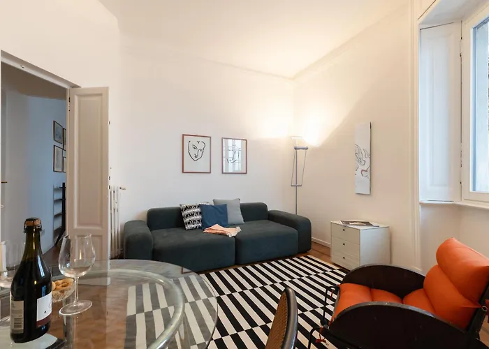 Apartamento Chic Design 80 Sqm - Sleeps 6 - Metro 2 Min Milão