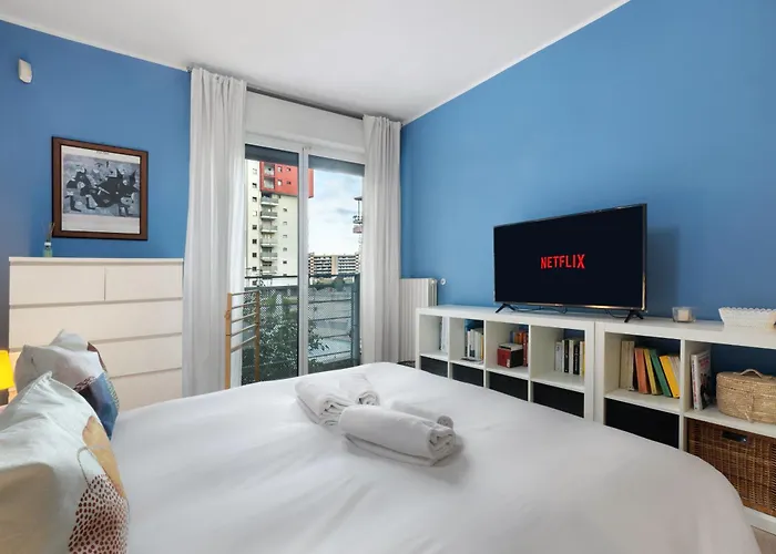 Relaxing Light Space I Santa Giulia I Metro M3 Lägenhet